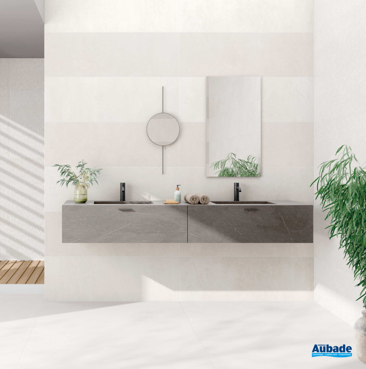 Faïence Élisa Sélection Aubade Lema Wall White