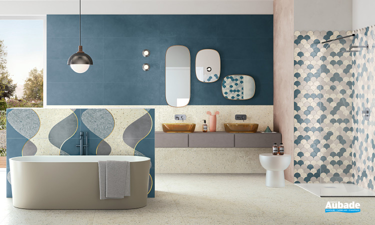Collection Chromatica par Fincibec en coloris Lago et mosaïque Glee party