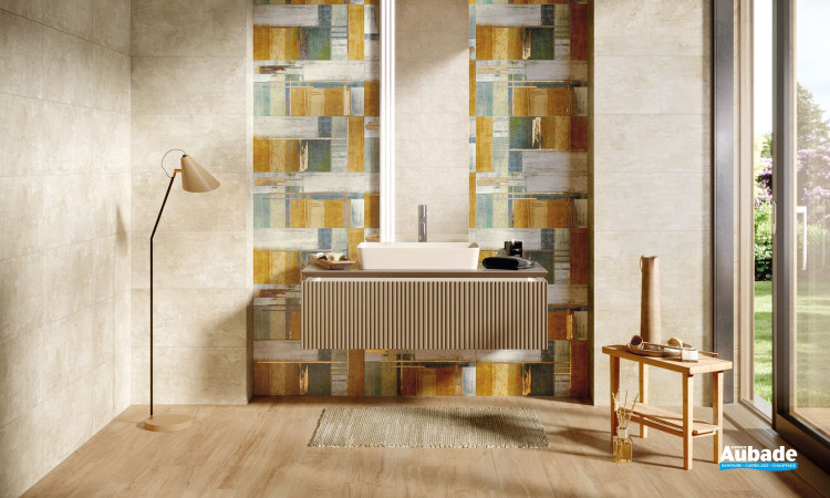 Collection Pictura par Fincibec en coloris Veleia et décor Fascia Villae Mix