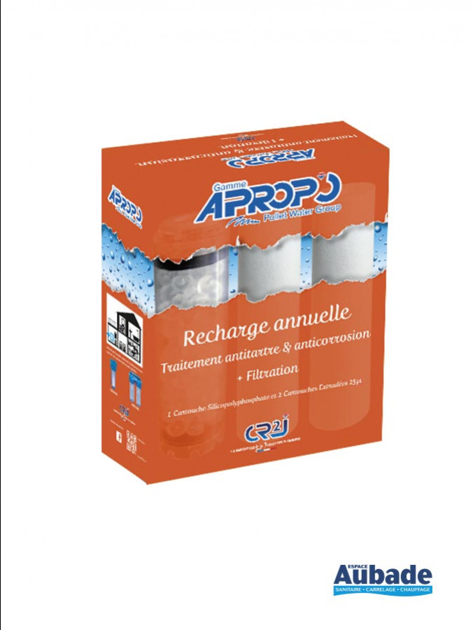 Antitartre Pack économique boite Cartouche de CR2J