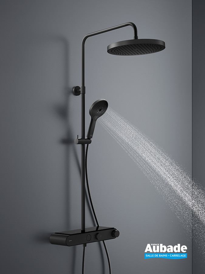 Colonne de douche Ranio 2 finition Noir de Duravit
