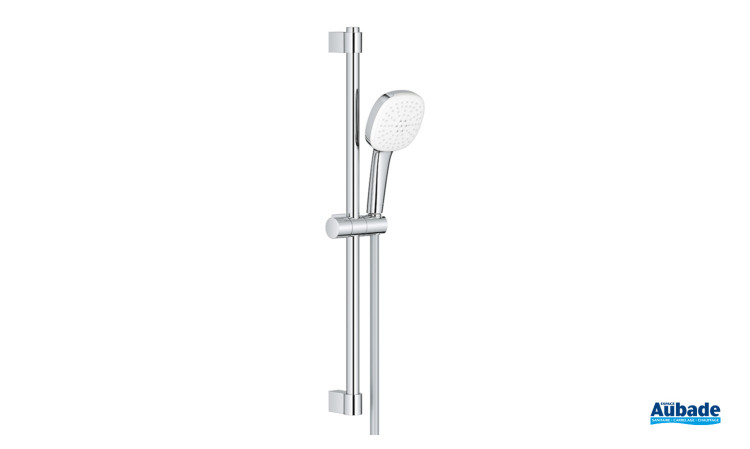 Ensemble de douche 2 jets Tempesta 110 Cube avec barre Chromé de Grohe