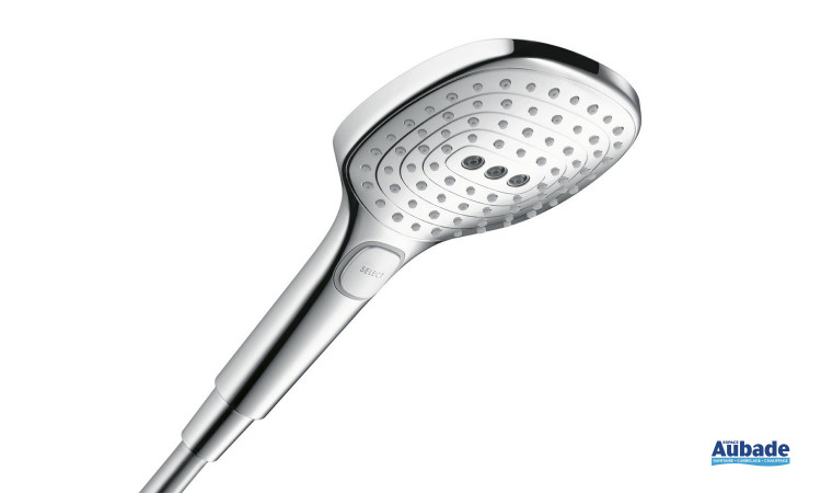 Douche de tête Raindance Select E 120 de Hansgrobe avec 3 jets