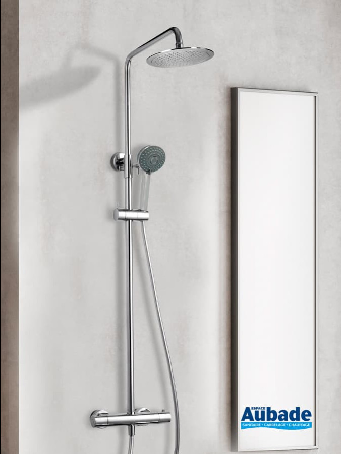 Colonne de douche thermostatique Shower Line 2 Chromé de la marque Paini France