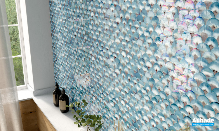 Collection Biomim par Ibero en coloris décor Blue