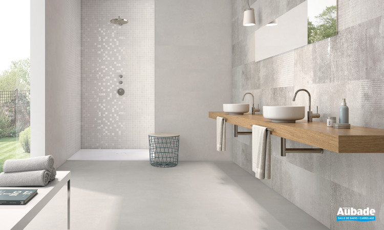 Collection Neutral par Ibero en coloris White et décor Grey