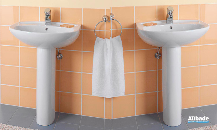 lavabo colonne blanc Villeroy & Boch