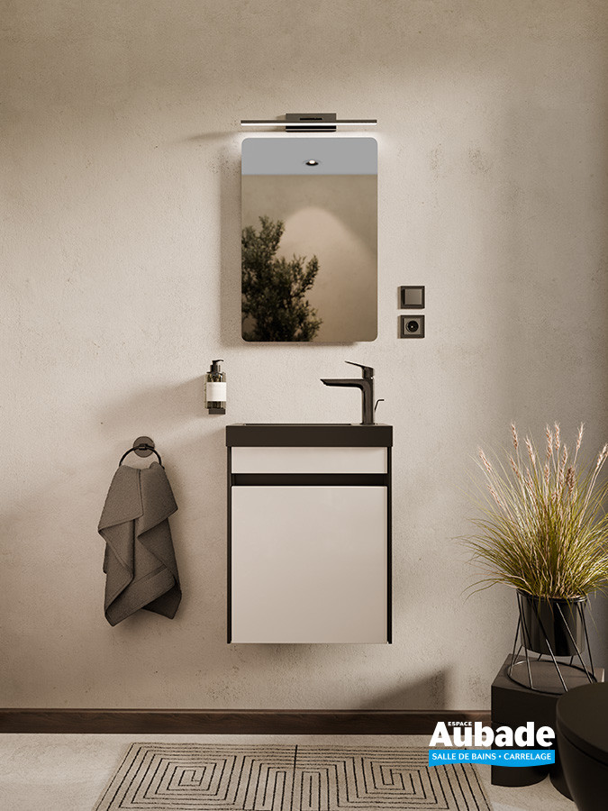 Lave-mains Milan Blanc brillant de Lido