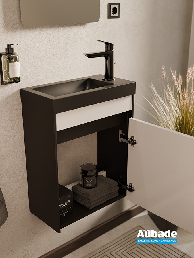 Lave-mains Milan Blanc brillant de Lido
