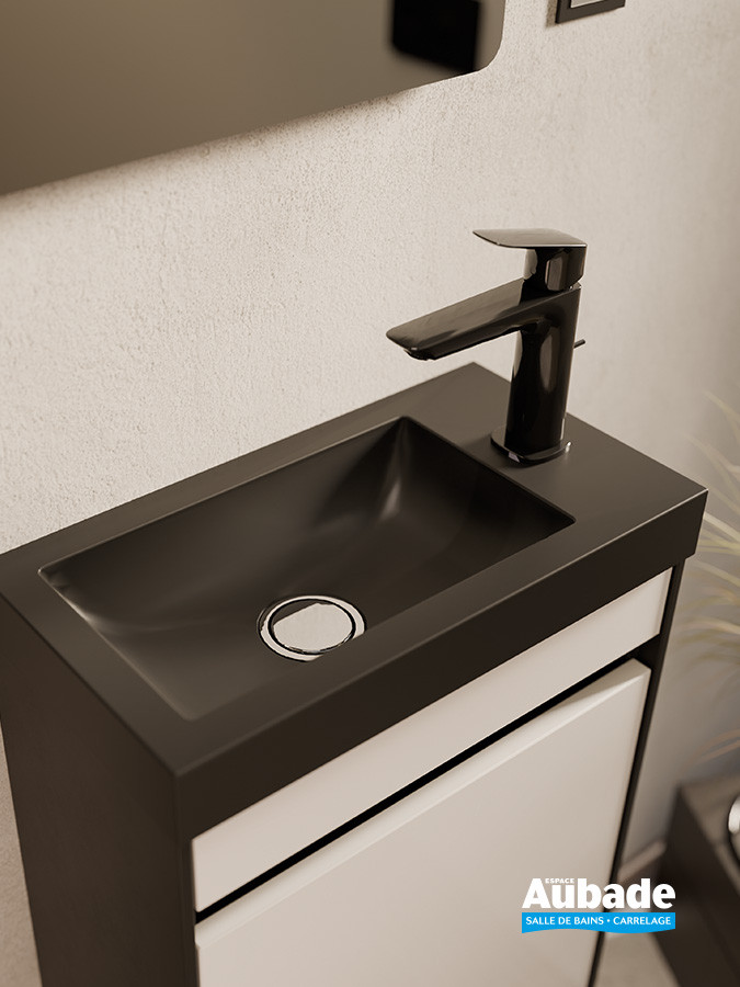 Lave-mains Milan Blanc brillant de Lido