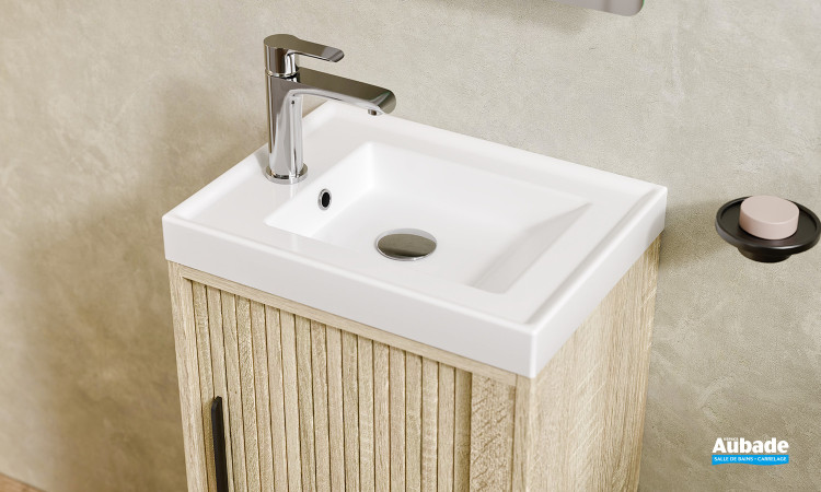 Lave-mains Nagoya de Lido coloris Bois clair