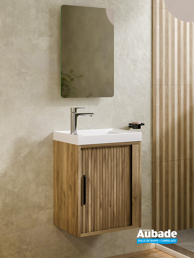 Lave-mains Nagoya de Lido coloris Chêne brun