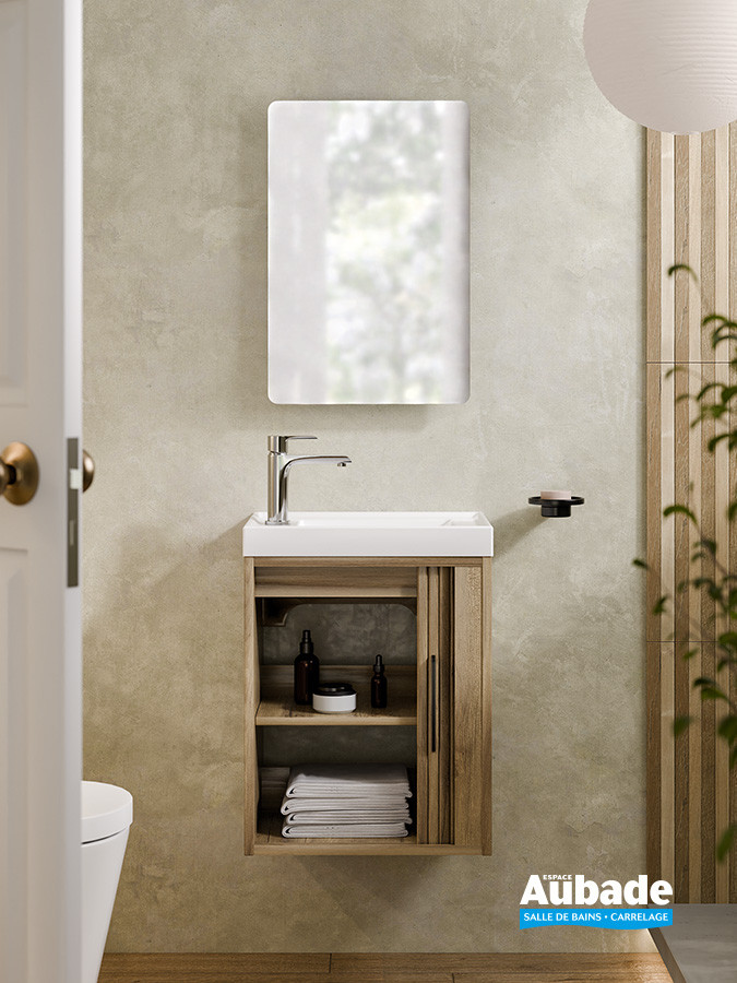 Lave-mains Nagoya de Lido coloris Chêne brun