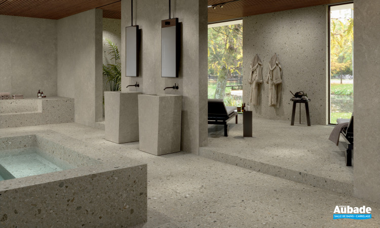 Collection Arkistyle par Marca Corona en coloris Arkistyle Shade Cold et décor Arkistyle Fossil