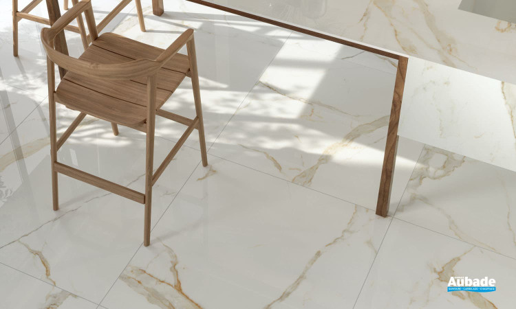 Collection Scultorea par Marca Corona en coloris Calacatta Oro Fino