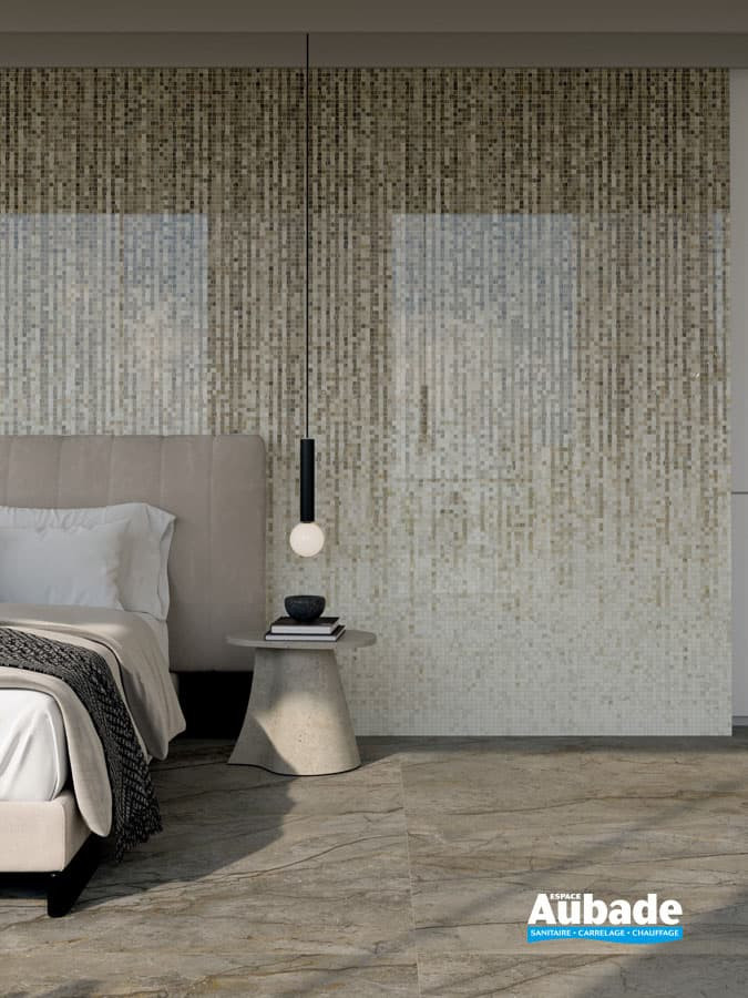 Collection Scultorea par Marca Corona River Grey et Décor Drop