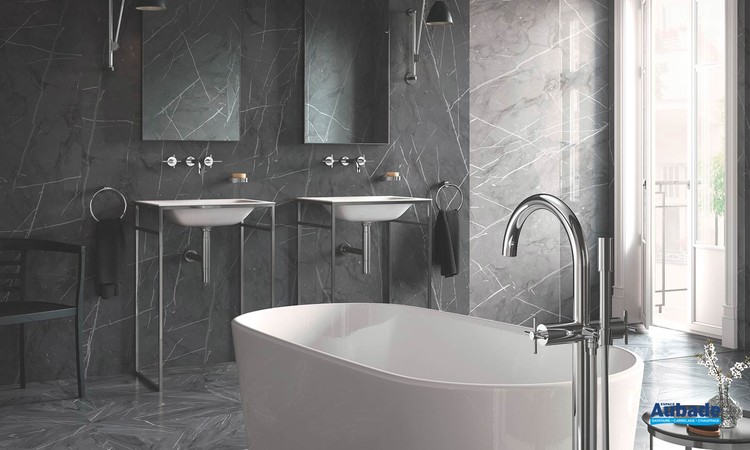 Mélangeur 3 trous Lavabo Atrio Chromé de Grohe