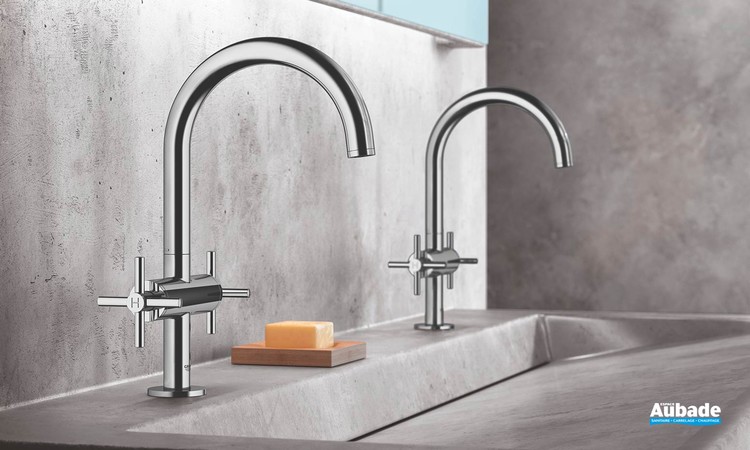 Mélangeur monotrou Taille L Atrio Chromé de Grohe