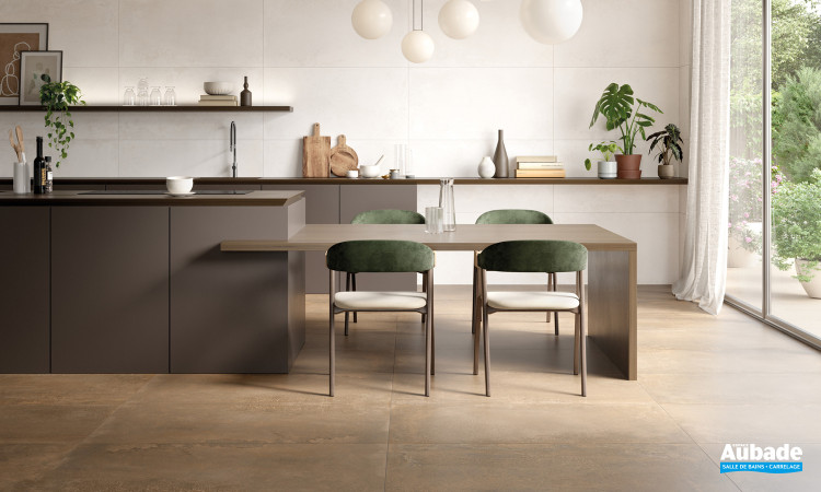 Collection Chrome par Metropol en coloris Beige et sol Cobre