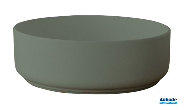 Vasque coloris Matcha d'Ambiance Bain