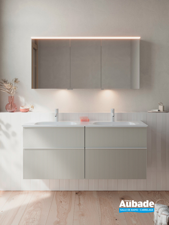 Meuble Fiumo 2.0 de Burgbad coloris et décor Gris velours doux mat