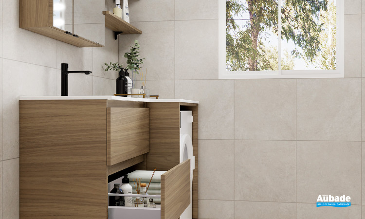 Meuble Laundry coloris Noyer americain de Cedam