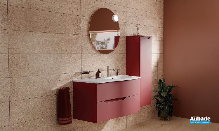 Meuble Éloge coloris Burgundy de Decotec