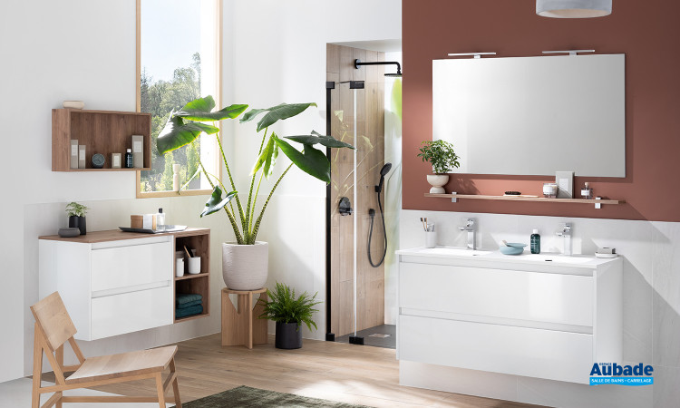 Meuble D-Motion affleurant coloris Blanc brillant de Delpha