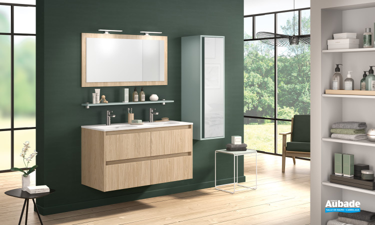 Meuble D-Motion affleurant coloris Chêne du désert structuré de Delpha