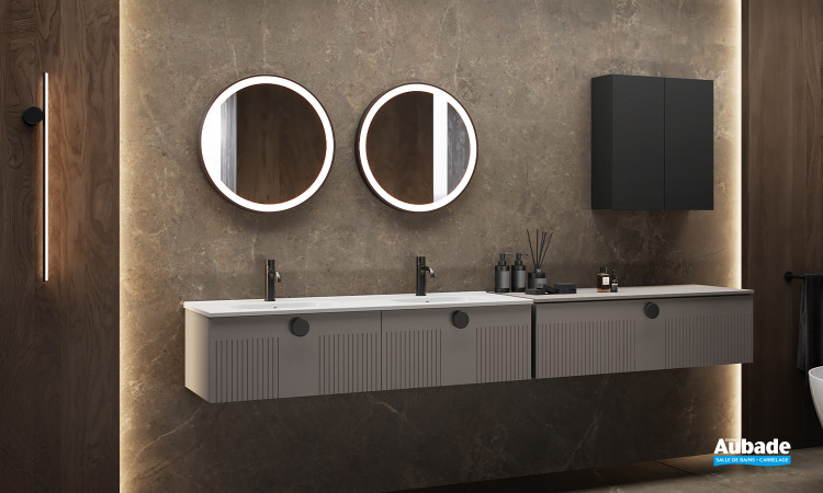 Meuble impact II de Sanijura coloris Taupe