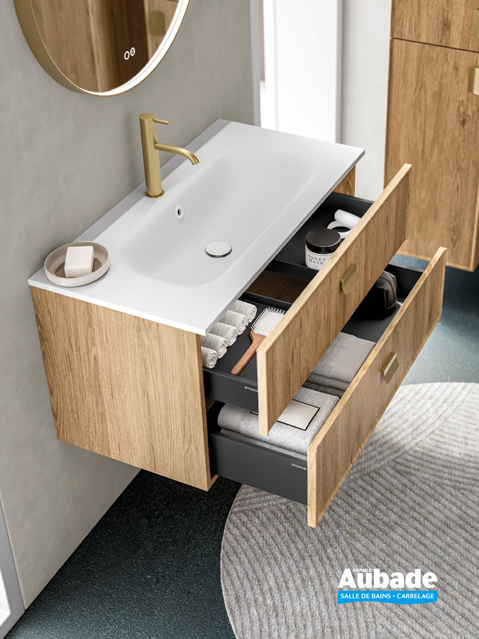 Meuble salle de bain Quadra de Stocco
