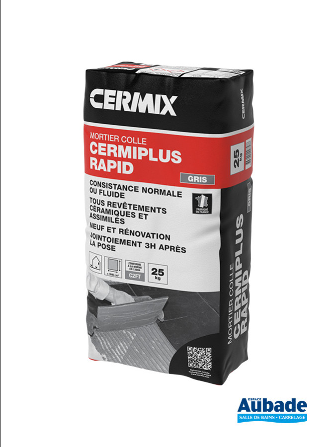 Mortier colle Cermiplus Rapid de Cermix