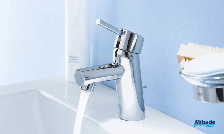 Mitigeur monocommande Lavabo Taille S Concetto Chromé de Grohe