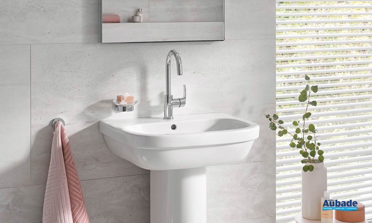 Mitigeur monocommande Lavabo Taille L Eurosmart Chromé ambiance 1