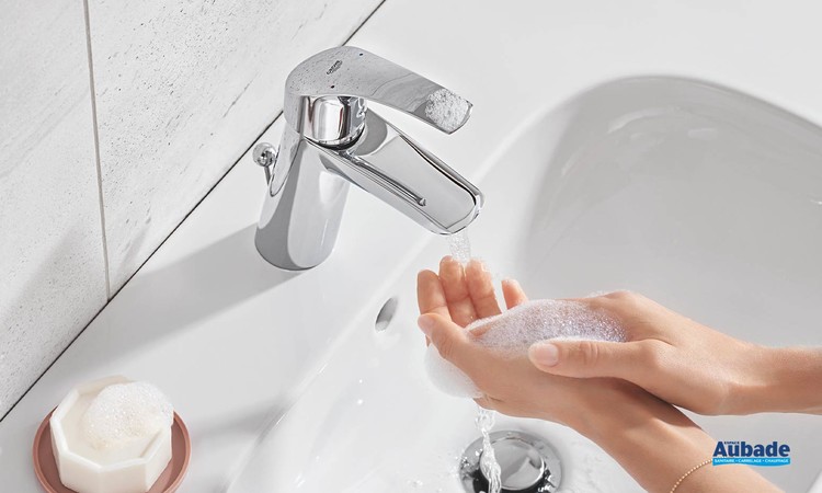 Mitigeur monocommande Lavabo Taille M Eurosmart Chromé ambiance 2