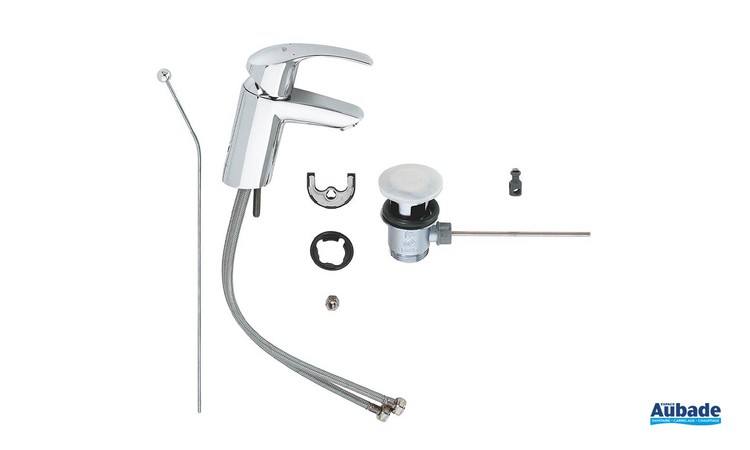 GROHE - Mitigeur lavabo Taille S Eurosmart Chromé 32926002