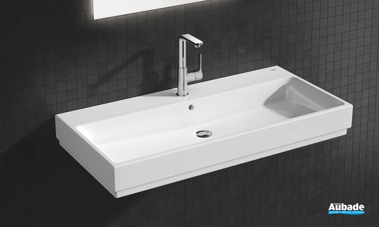 Mitigeur monocommande Lavabo Taille L Lineare Chromé ambiance 1