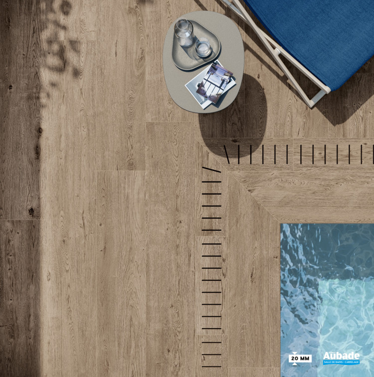 Carrelage Everest par Novabell format 30 x 120 cm en coloris Ca'Foscari