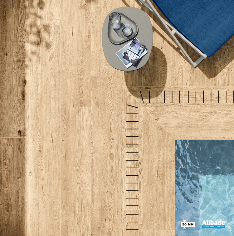 Carrelage Everest par Novabell format 30 x 120 cm en coloris Rialto