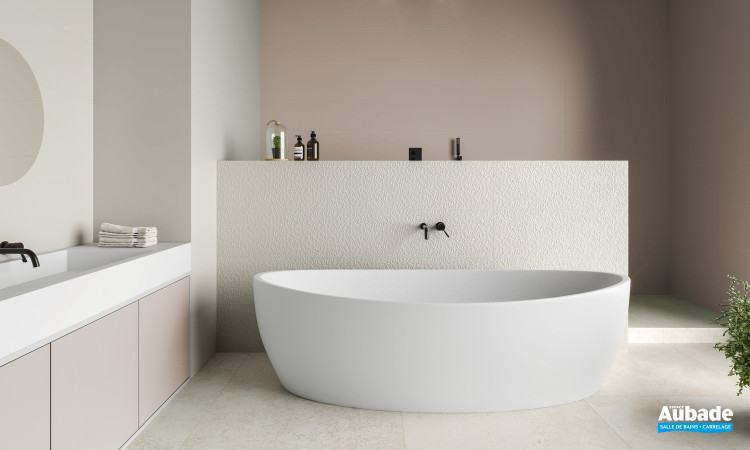 Collection Irida par Pamesa en coloris Taupe et décor Pearl