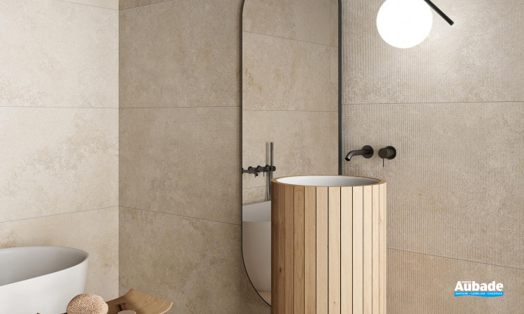 Collection Pietra di Rapolano par Pamesa en coloris Sand