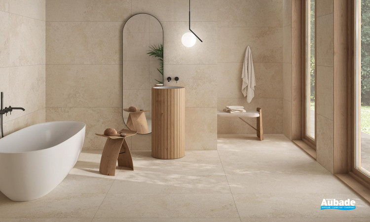 Collection Pietra di Rapolano par Pamesa en coloris Sand