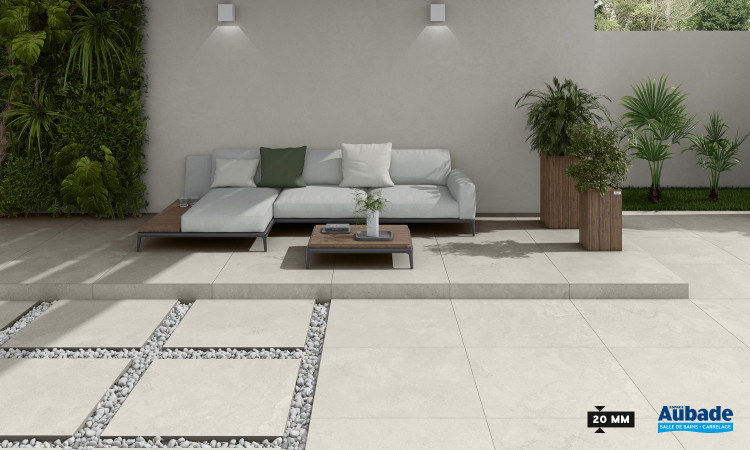 Collection Portlandstone par Pamesa en coloris Marfil 20 mm