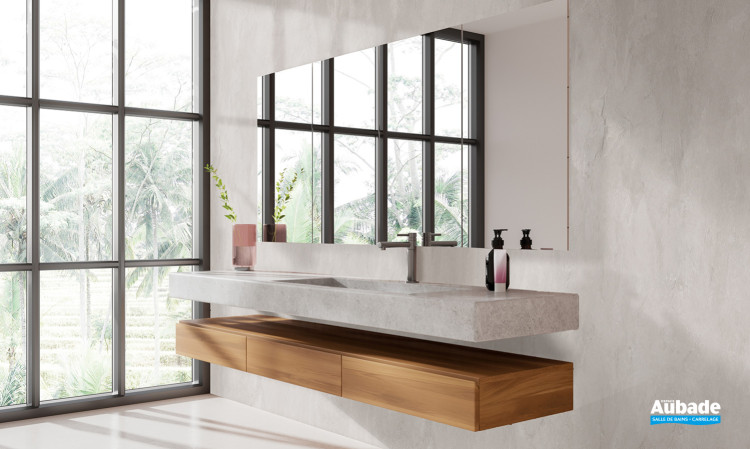 panneau mural roth aubade vipanel greyge mat perle