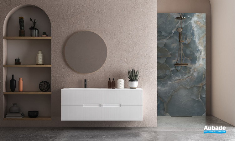 Panneau mural Vipanel finition Brillante, Aigue marine