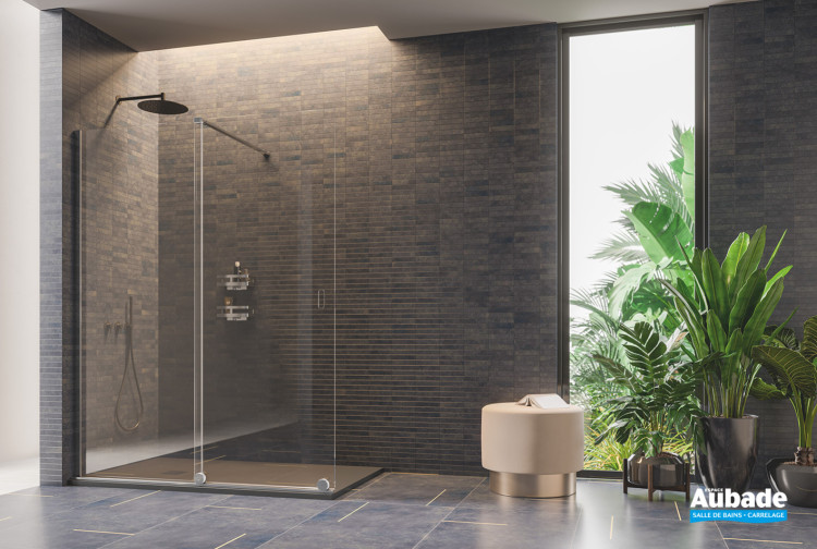 Paroi de douche coulissante Walk-In d’Inda