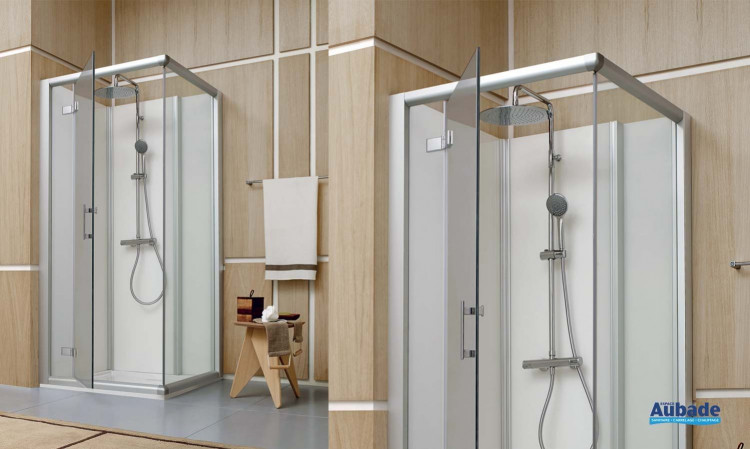 Cabine de douche Gamme ACCESS de Leda - Porte pivotante