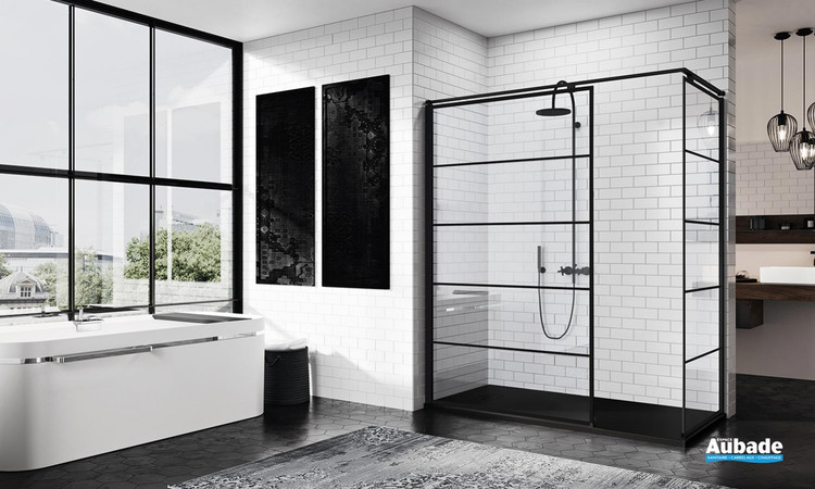 paroi de douche novellini kuadra h Squares