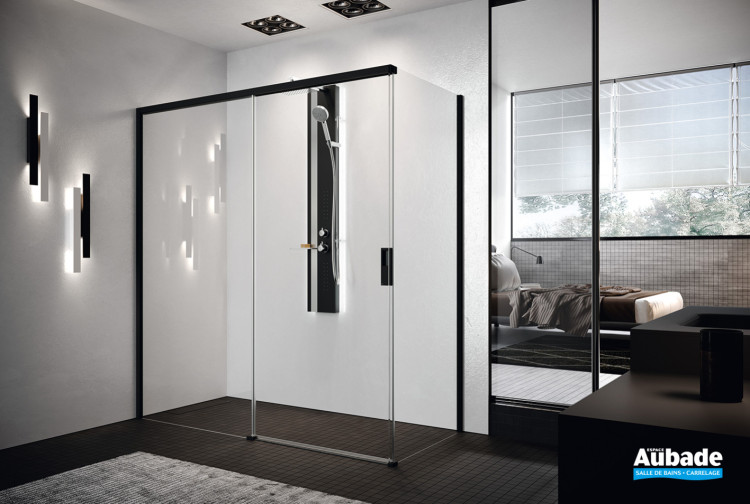 Paroi de douche OPERA PH+FH de Novellini