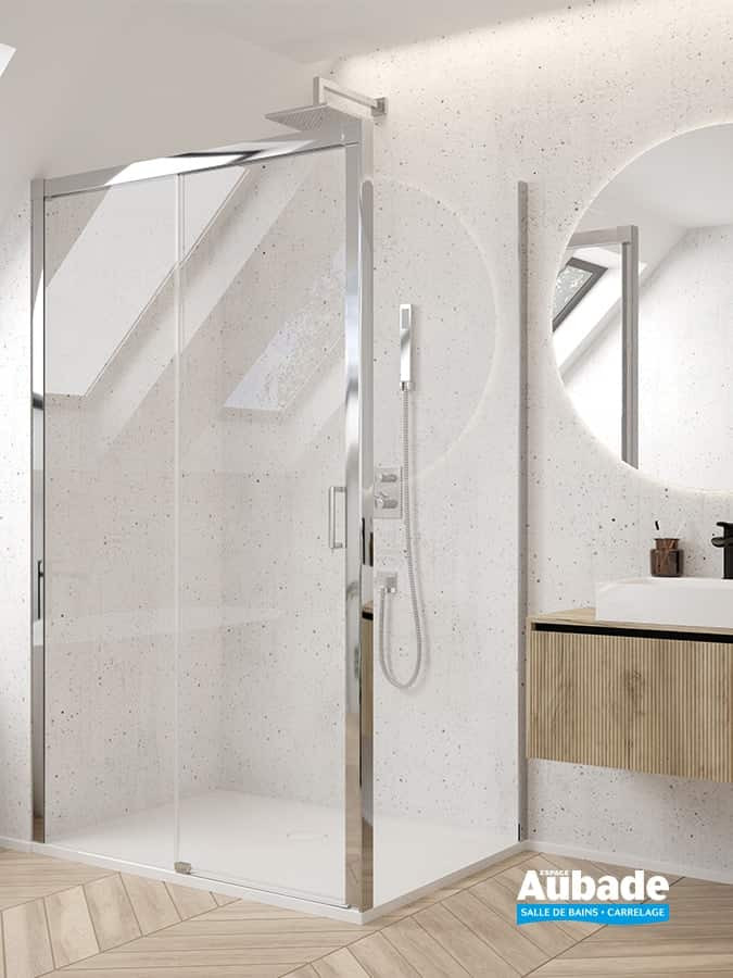 Paroi de douche Arty coulissante de Leda